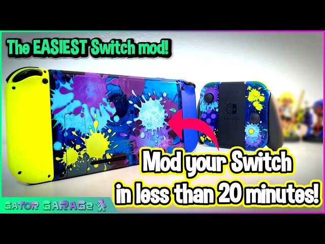 The EASIEST Way To Customize Your Nintendo Switch- How To Replace