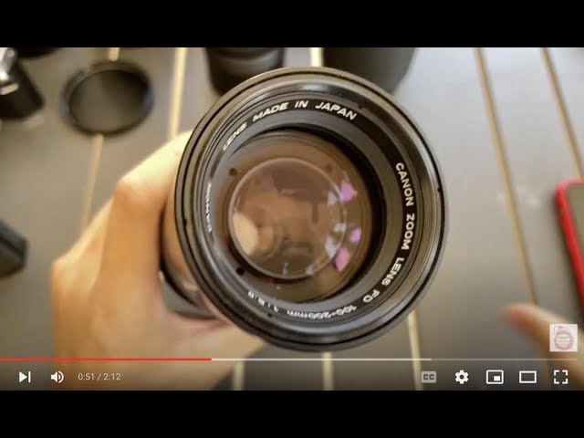 Canon Zoom Lens FD 100-200mm f5.6 Lens 1:5.6 Made In Japan ( 16918