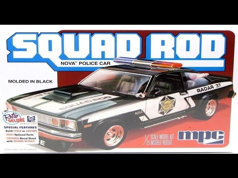 mpc 1/25 Chevy Nova ポリスカー 新品 シュリンク未開封 1979 Chevy