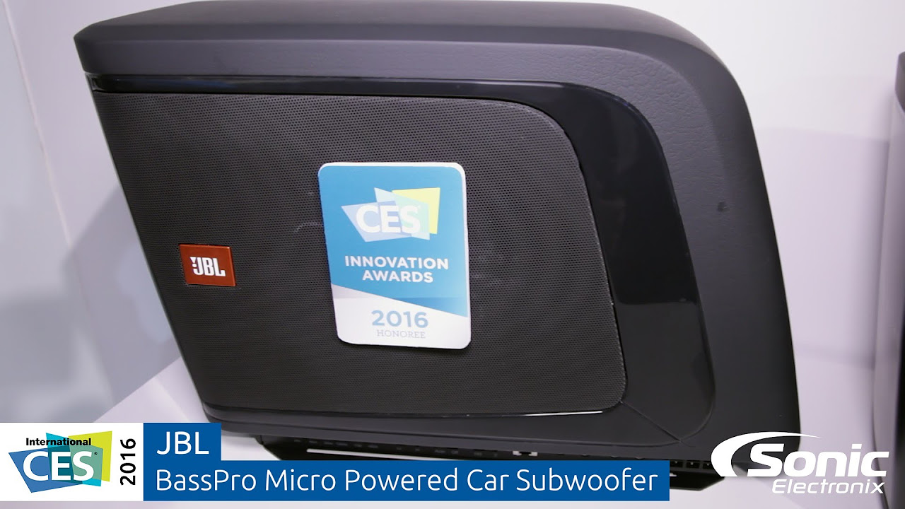 JBL BassPro Micro Subwoofer | CES 2016 - YouTube