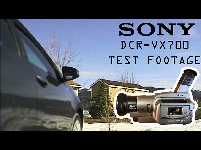 Sony DCR-VX700 Test Footage - YouTube