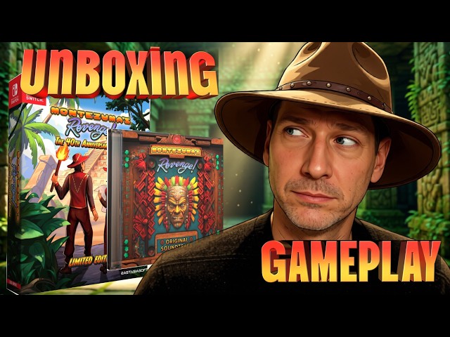Montezuma's Revenge Deluxe Edition on Switch | Unboxing + First