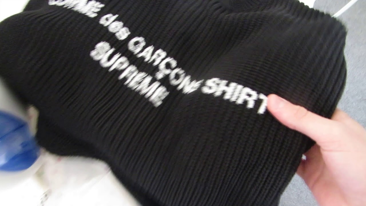 Overpriced? , probably. ~ Supreme x Comme Des Garçons ~ Sweater