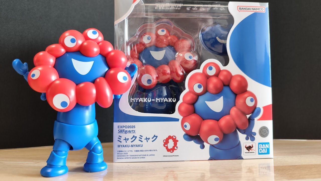 レビュ！ TAMASHII NATIONS EXPO2025 S.H.フィギュアーツ ミャクミャク