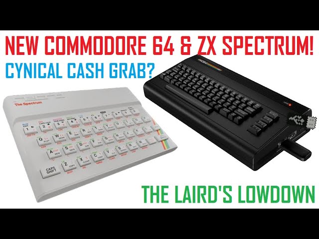 New Commodore 64 & ZX Spectrum Special Editions - Cynical Cash