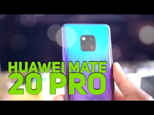 Huawei Mate 20 Pro Twilight Unboxing: My New Daily Driver - YouTube