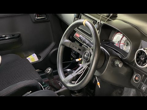 Life with the 36 Alto Works VOL-45 Steering wheel replacement