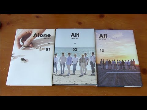 UNBOXING] Seventeen (세븐틴) - 4th Mini Album Al1 (All Versions