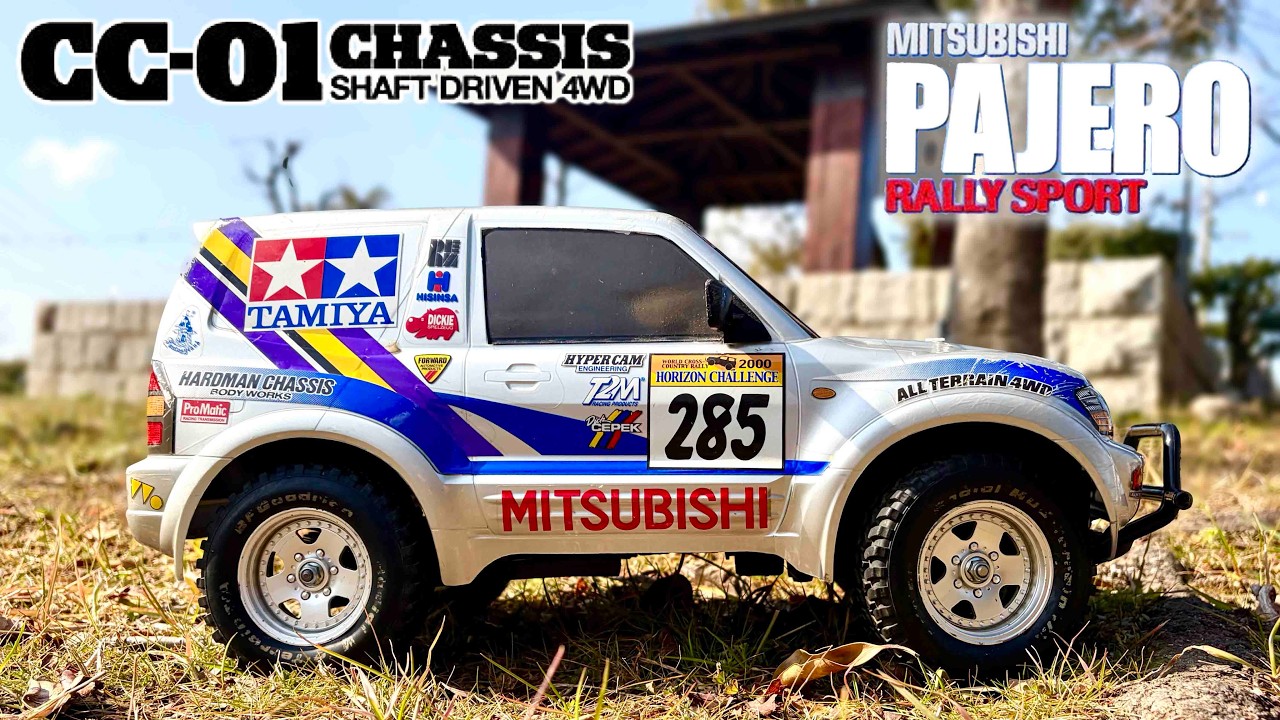 Check out the reassembled CC-01 4-link rigid chassis! TAMIYA 4WD