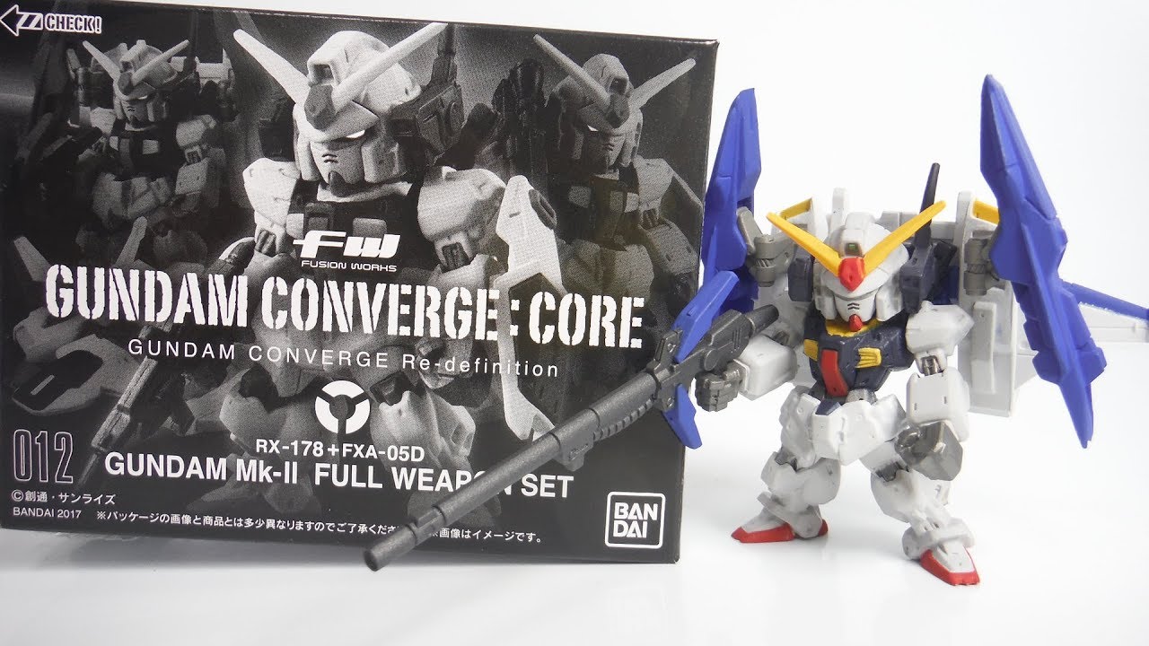 プレバン限定!! FW CONVERGE：CORE GUNDAM Mk-II FULL WEAPON SET 開封