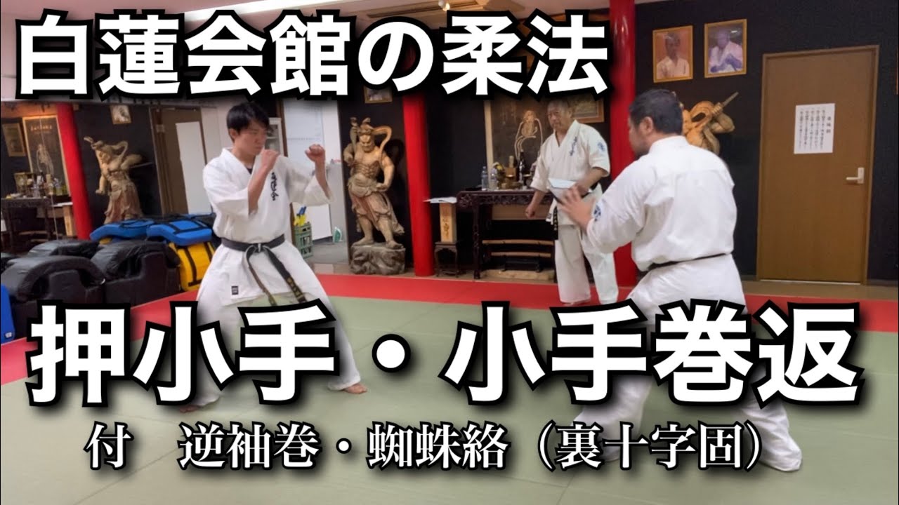 白蓮会館・杉原正康宗師による柔法の指導 - YouTube