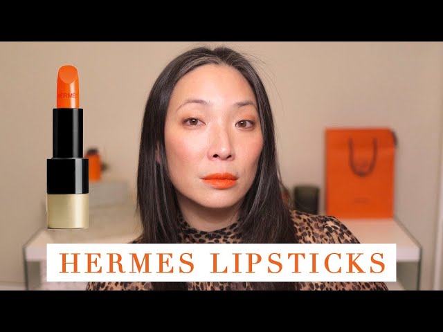 HERMES - Rouge Hermes Satin Lipsticks - YouTube