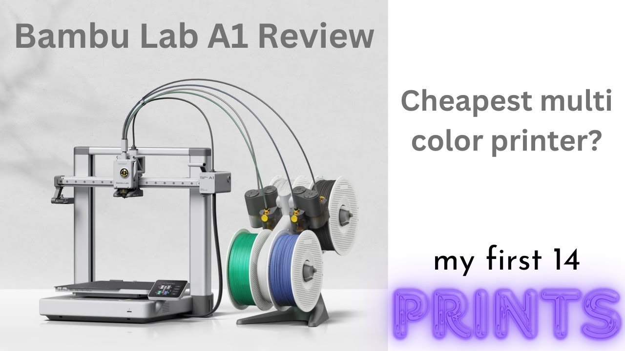 Bambu Lab A1 with AMS Lite Review | Is this the best affordable