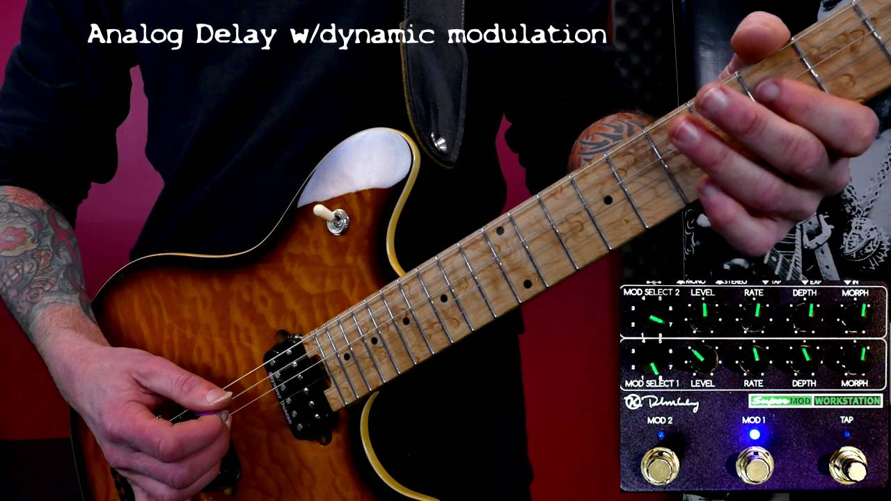 Keeley Super Mod Workstation - every effect - YouTube
