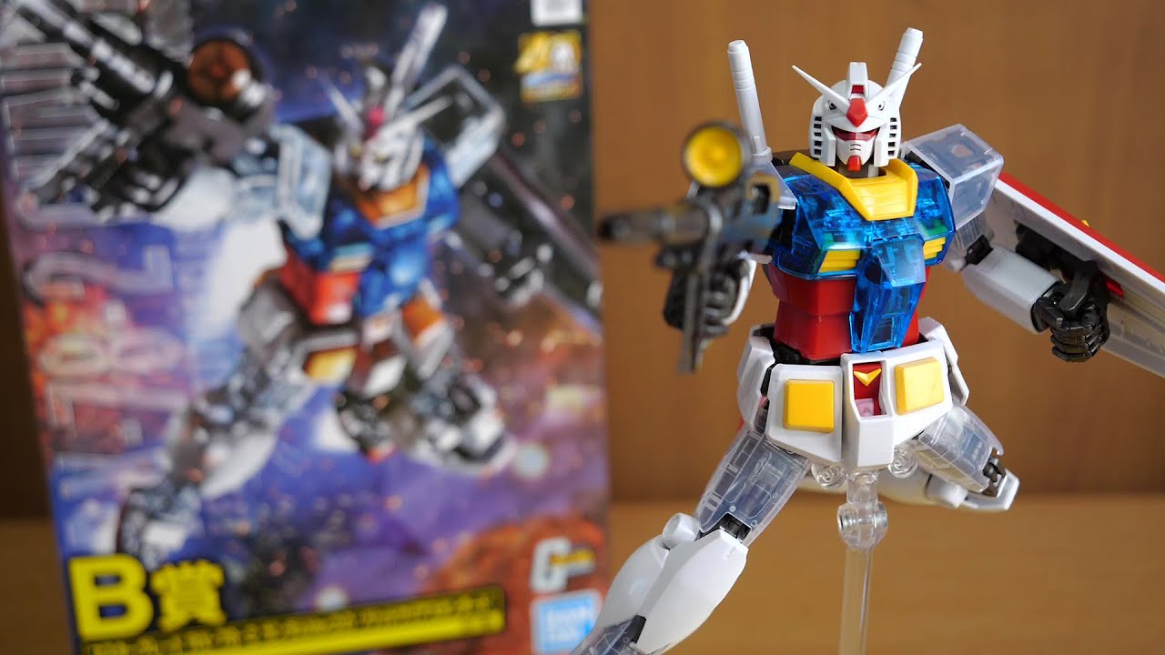 Gunpla] MG 1/100 RX-78-2 Gundam Ver. 2.0 Solid Clear Standard