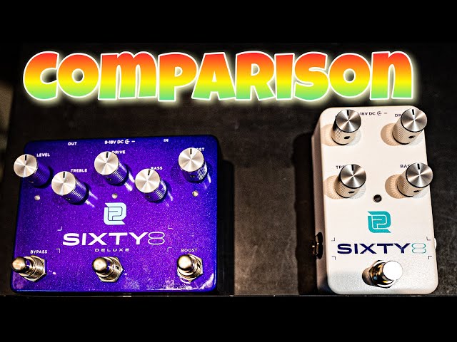 LPD Pedal SIXTY8 & SIXTY8 DELUXE Overdrive - Plexi marshall type