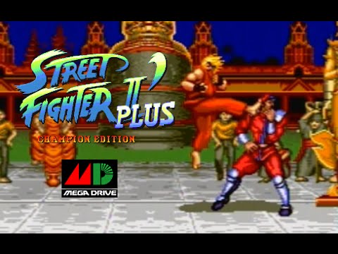Street Fighter II': Plus playthrough (Mega Drive) (1CC) - YouTube