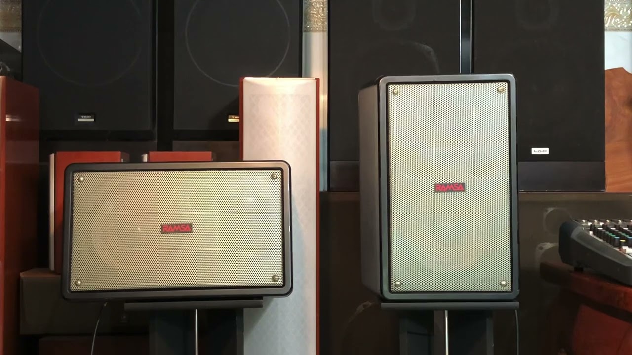 PANASONIC RAMSA Compact High Power Speaker № WS-A85 - YouTube