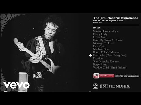 Jimi Hendrix - Hey Baby (New Rising Sun) (LA Forum 1970 - Official