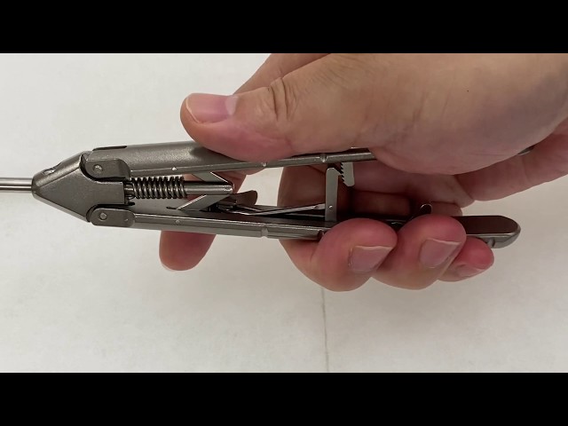 練習用持針器 TIN】ストレート(RJK-TIN-S) or 左カーブ(RJK-TIN-L