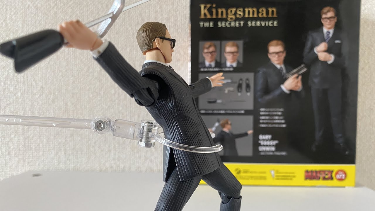 MAFEX「キングスマン」エグジー - YouTube