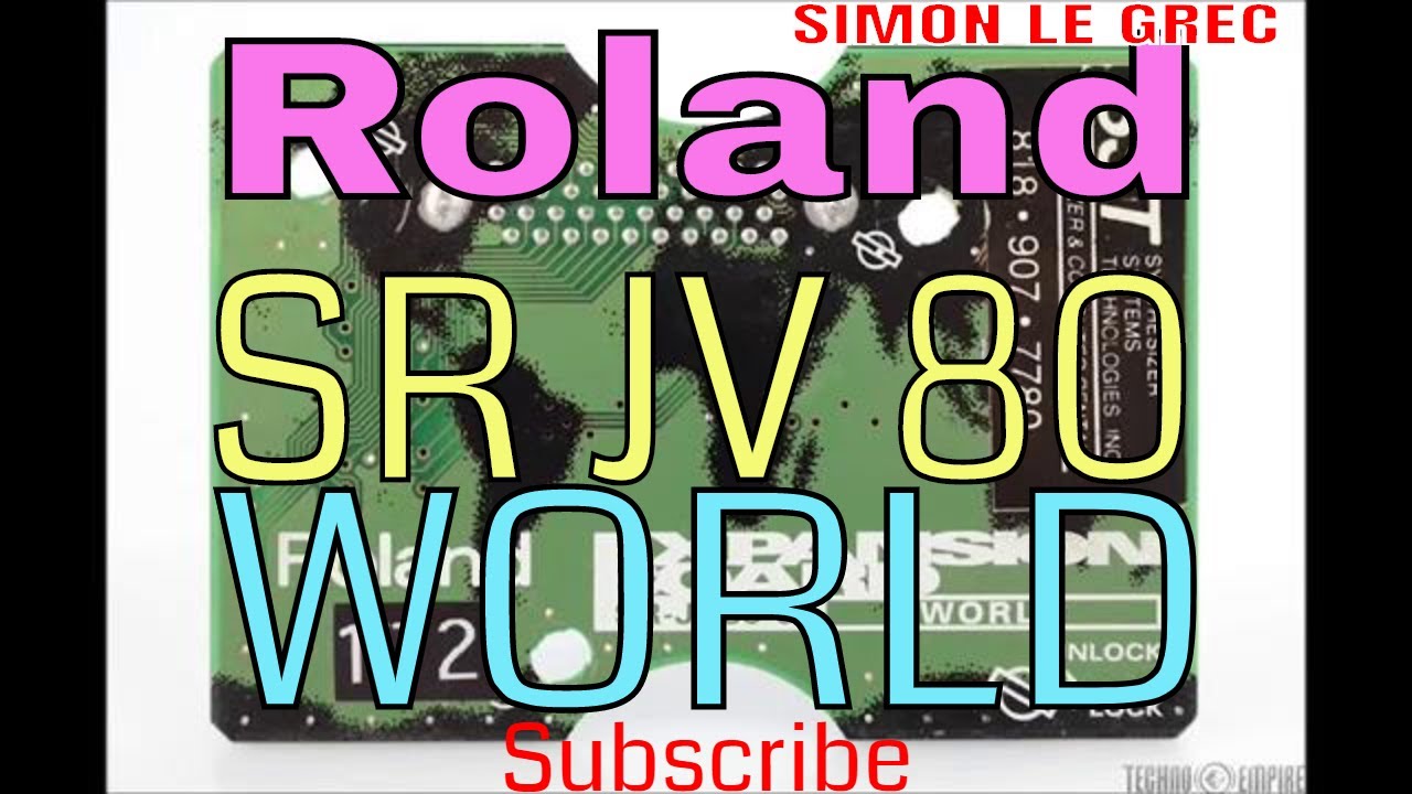 Roland | Expansion SR JV80 | World - YouTube