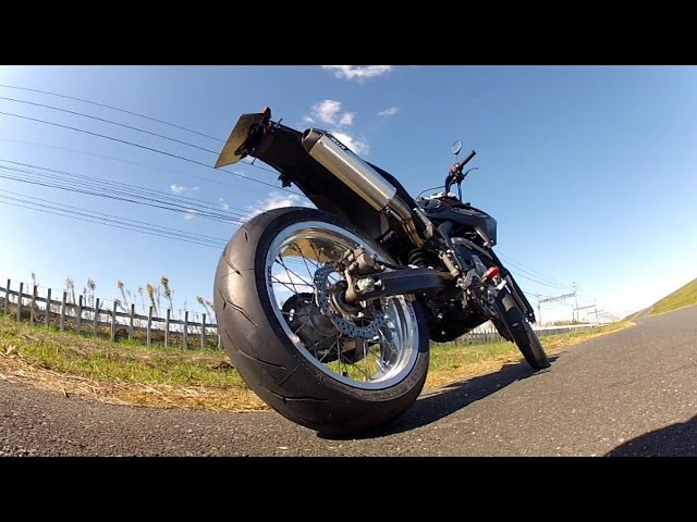 CRF250M DELTA バレル4 スリップオン - YouTube