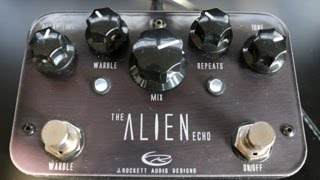 J Rockett Audio Alien Echo Pedal Demo Video by Shawn Tubbs - YouTube