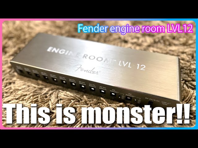 This is a monster! Fender engine room lvl12 review! - YouTube