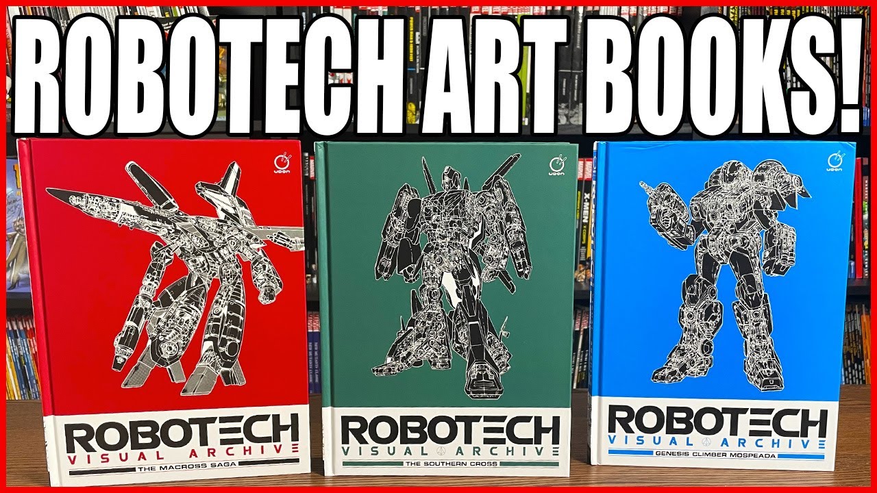 Robotech: Visual Archive Hardcovers Overview! - YouTube