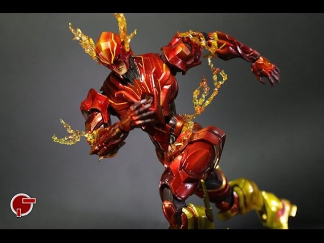 Toy Review: Play Arts Kai DC Variant The Flash - YouTube