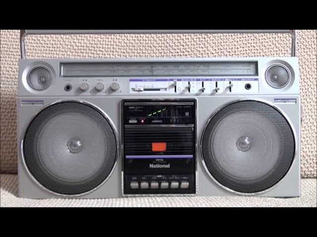 National ラジカセ RX-5080 初代ラブコール 1982 Boombox - YouTube