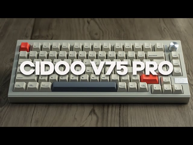 Cidoo V75 Pro Review - A Budget Aluminum Keyboard with TRIMODE