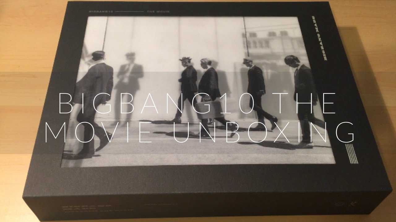 Bigbang 10 The Movie [Normal Version] Unboxing - YouTube