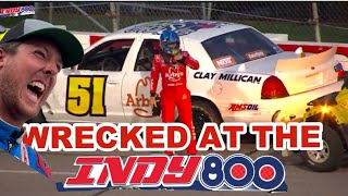 Cleetus McFarland Indy 800, “I Got Crashed !!!” - YouTube
