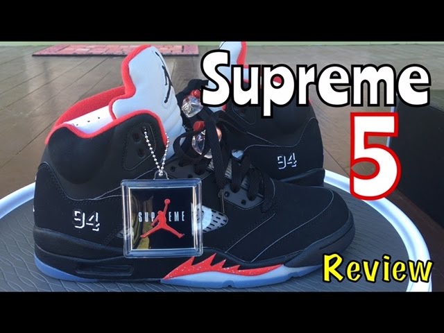 Air Jordan 5 Retro Supreme 