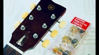 134 形状が異なるペグへの交換（YAMAHA / FG-140） — スタジオエム