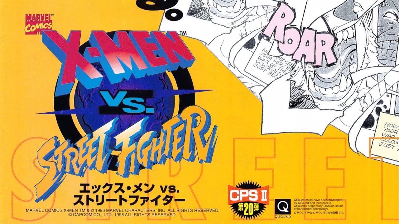 AC] X-Men vs. Street Fighter OST Boost Mix / CAPCOM - YouTube