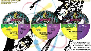WATERFRONT HOME 🌟TAKE A CHANCE ON ME🌟 (1983) X4 MIXES 12'' 7