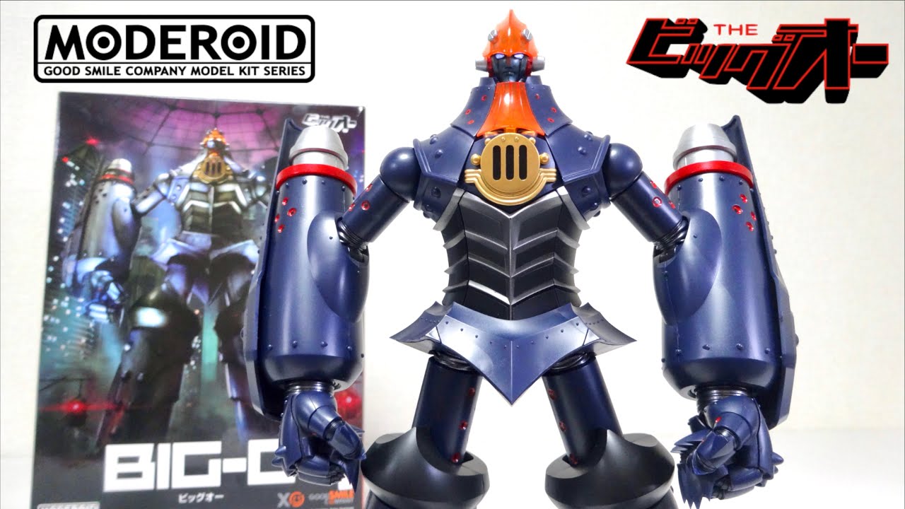 THE BIG-O】MODEROID BIG-O wotafa's Plastic Model review - YouTube