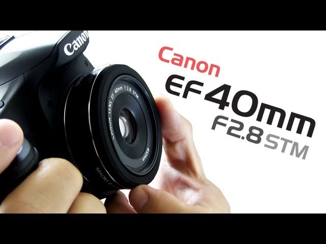 Camera] EOS pancakes! Canon EF 40mm F2.8 STM video shooting test