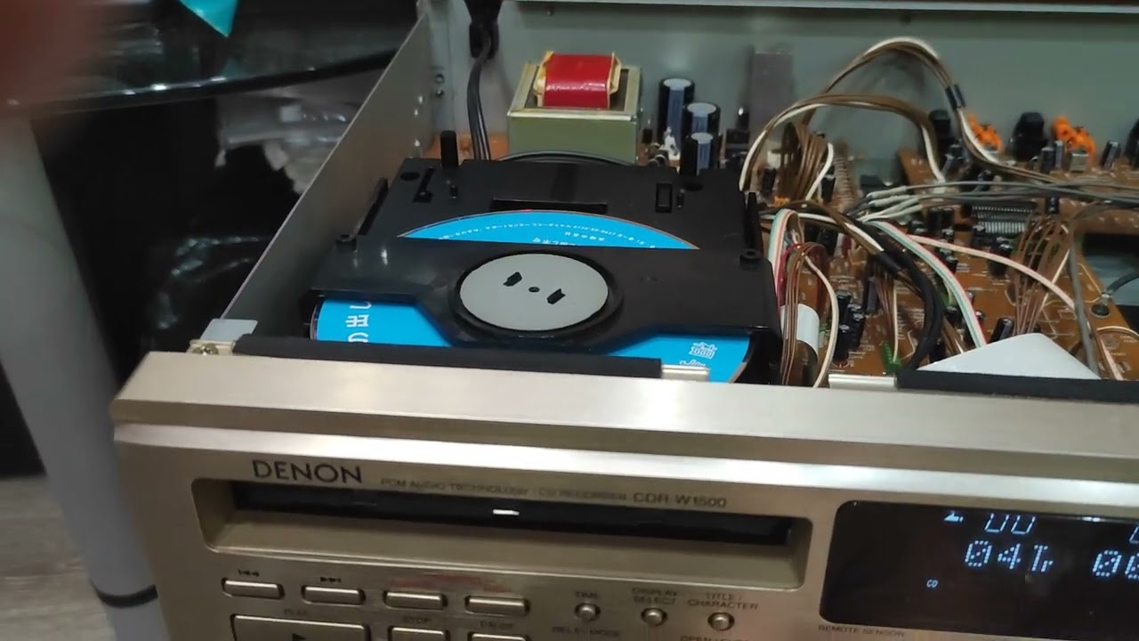 Denon CDR-W1500 - YouTube