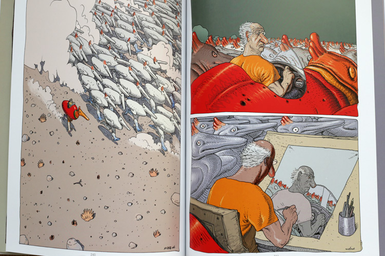 Moebius Library : Inside Moebius Part 3 Art Book Review - Halcyon
