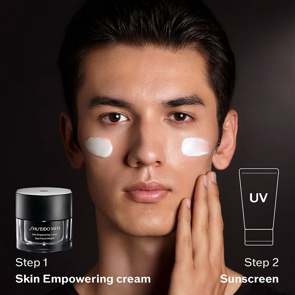 MEN skin empowering cream Anti-aging and Anti-wrinkle Shiseido