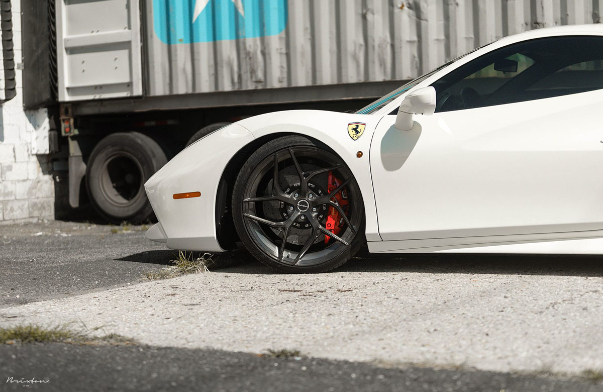 Featured Fitment: Ferrari 488 GTB with Brixton Forged PF5 Wheels