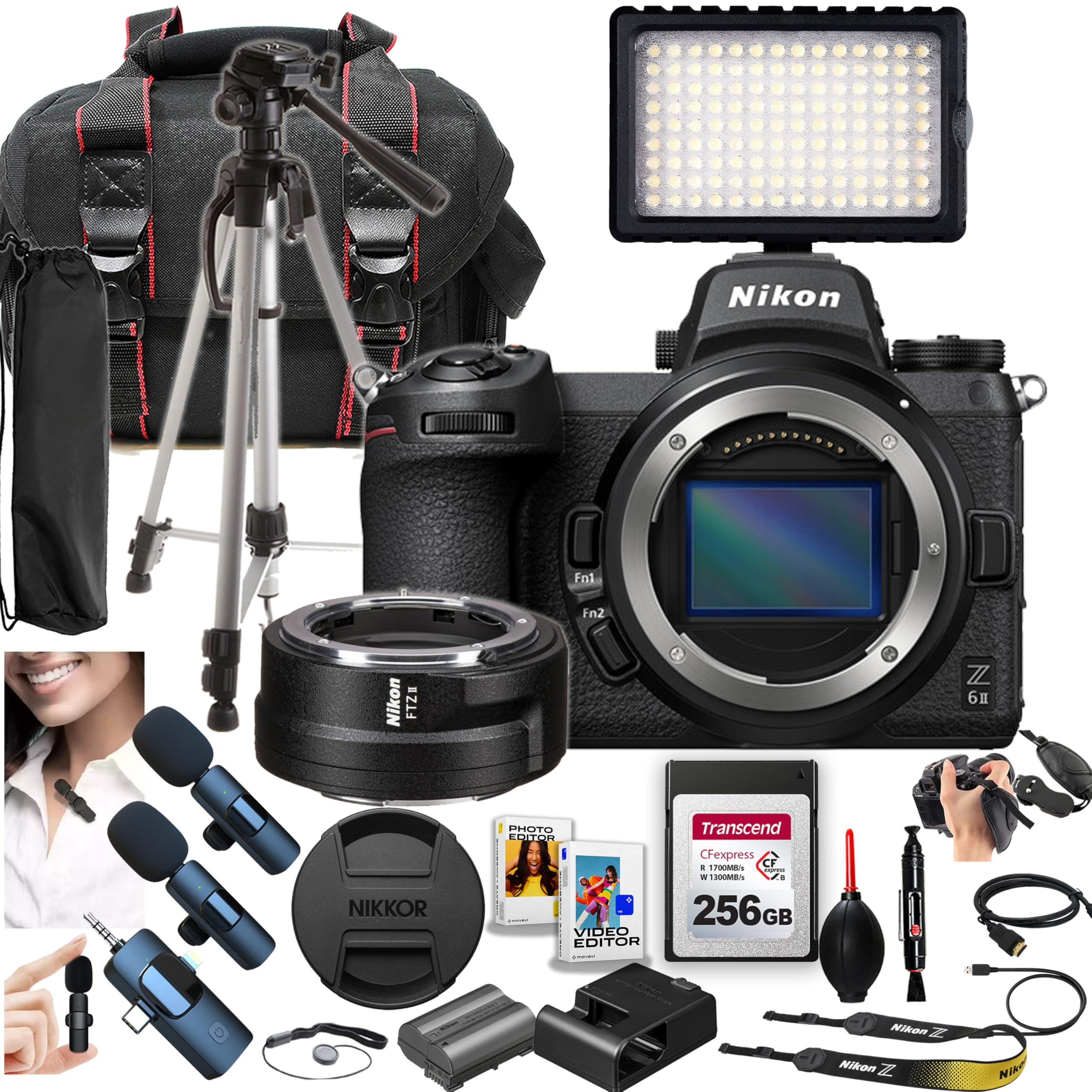 Nikon Z 6II Professional Full Frame Mirrorless Digital Camera