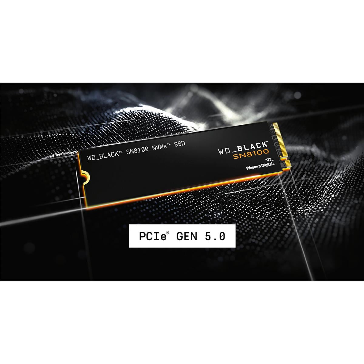 2TB* WD_BLACK™ SN8100 PCIe® 5.0x4 NVMe™ M.2 SSD Game Drive