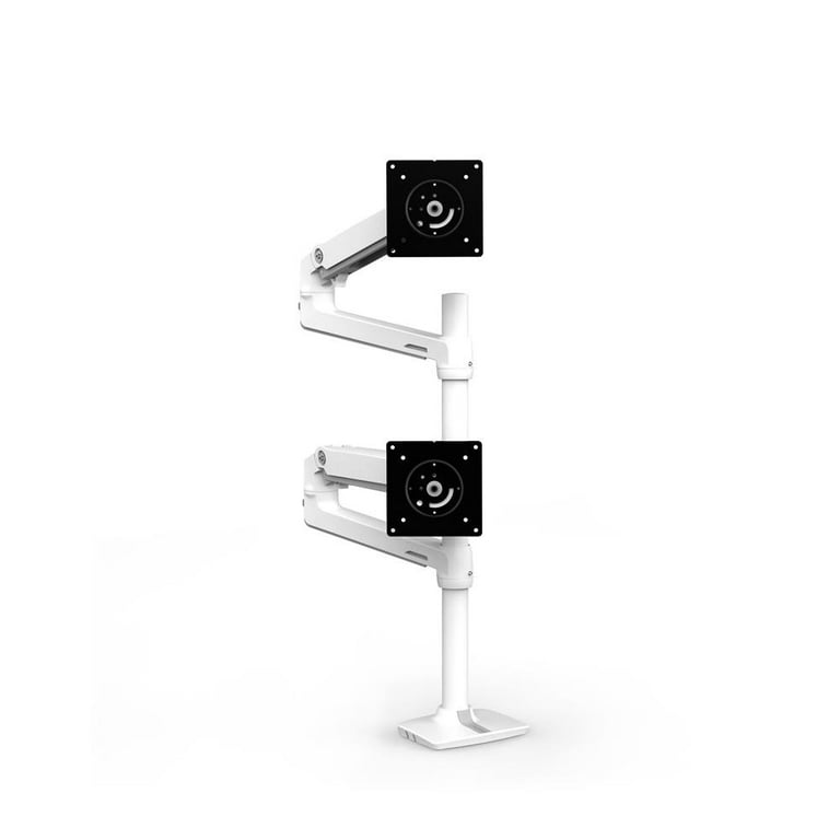 Ergotron LX Dual Stacking Arm, Tall Pole (white) - Walmart.com