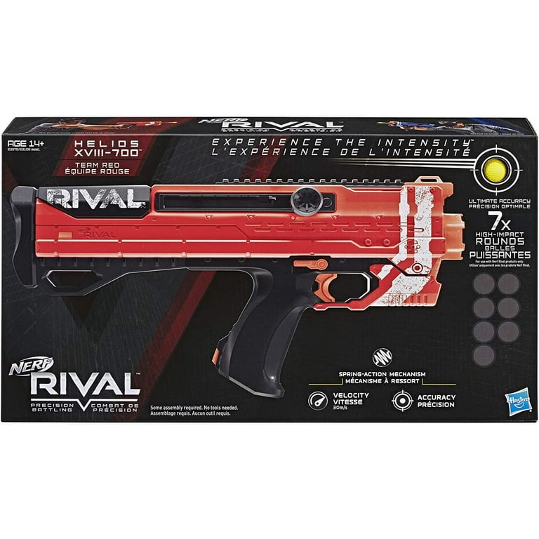 Nerf Rival Helios XVIII-700 Red Team Bolt-Action Blaster with High
