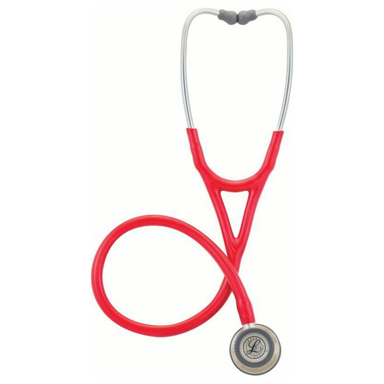 3M Littmann Cardiology III Adult/Pediatric Stethoscope, Red HSA